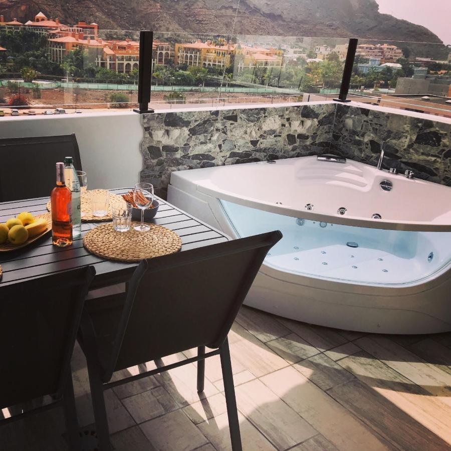 Harrys Atico Puerto De Mogan Apartment Bagian luar foto